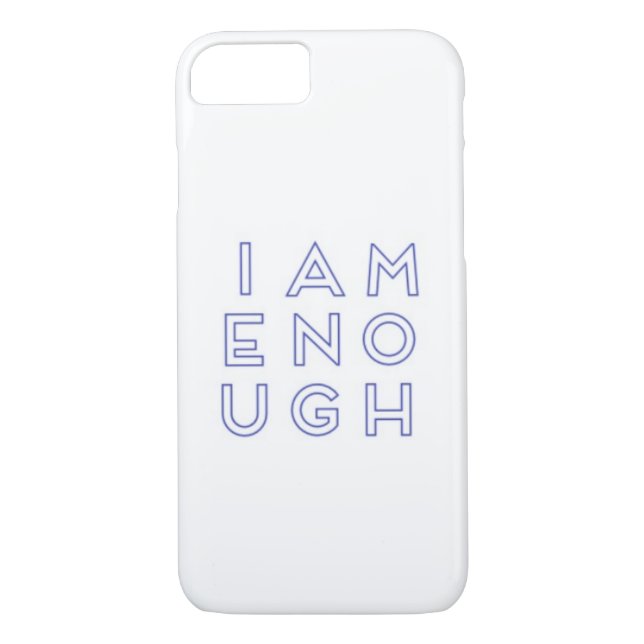I am enough Case-Mate iPhone case (Back)