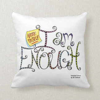 I Am Enough Cushion