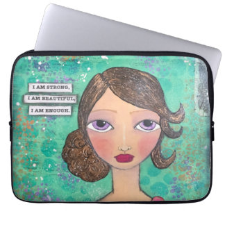 I Am Enough! Laptop Sleeve