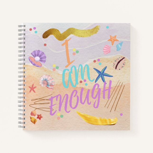 I Am Enough Notebook (Front)