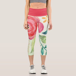 "I Am Enough" Women's Capris Leggings