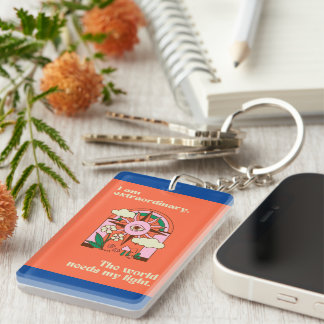 I am Extraordinary Look Extraordinary Key Ring