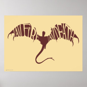 I Am Fire I Am Death - Graphic Poster