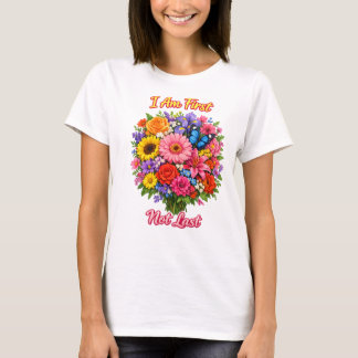 I Am First Not Last Bright Floral Inspiration T-Shirt
