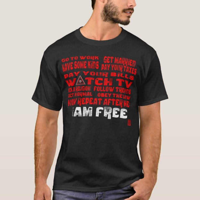 I Am Free T-Shirt (Front)