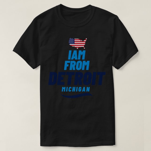 I am from American Lovers T-Shirt (Design Front)