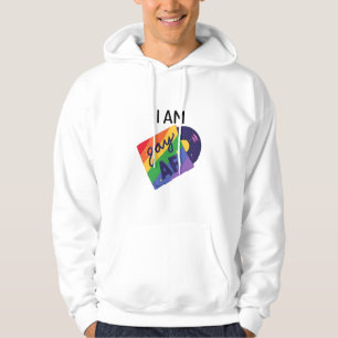I Am Gay AF Funny LGBT Pride Month Hoodie