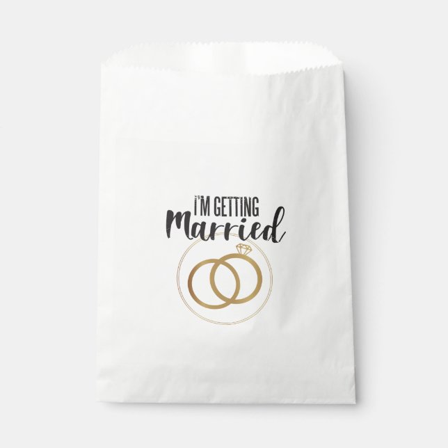 I am Getting Married Favour Bag (Front)