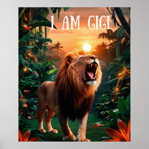 I am gigi great grandmother strong woman mature  poster