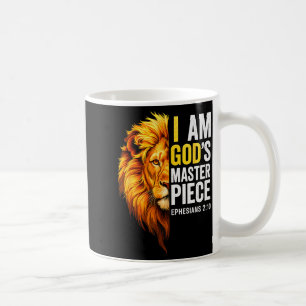 I Am God`s Masterpiece Christian Ephesians 2_20  Coffee Mug