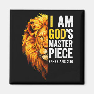 I Am God`s Masterpiece Christian Ephesians 2_20 Magnet