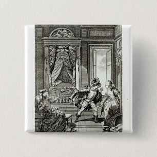 I am going to kill him...' 15 cm square badge