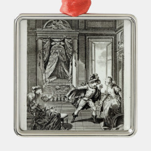 I am going to kill him...' metal ornament