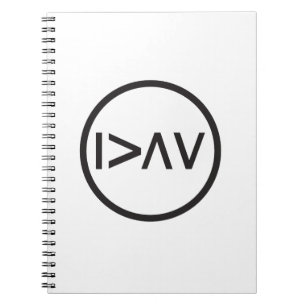 I am greater than my highs and lows - circle notebook