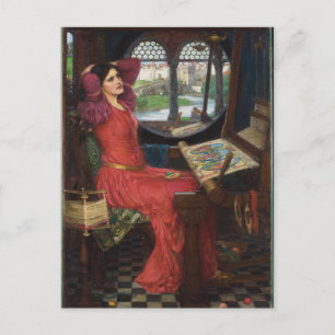 I Am Half Sick of Shadows - John Waterhouse Postcard