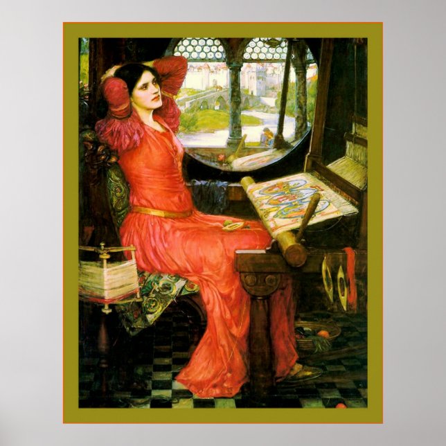 'I am Half-Sick of Shadows' Poster (Front)