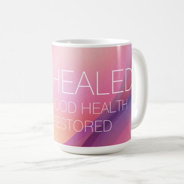 I AM HEALED MUG (Front Right)