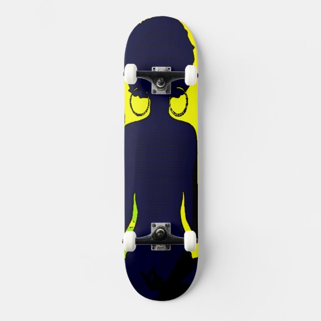 I am Her I am Queen Skateboard (Front)