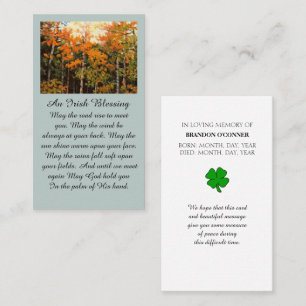 I Am Here For You Memorial Card