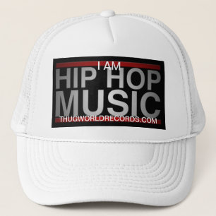 i am hip hop music swag hat thug world records