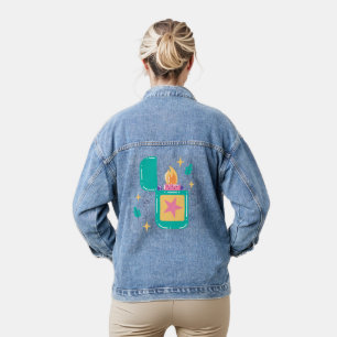 i am hot denim jacket
