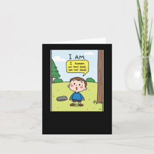 I Am Human Card