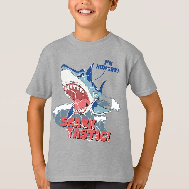 I am Hungry Shark Tastic Baby T-shirt (Front)