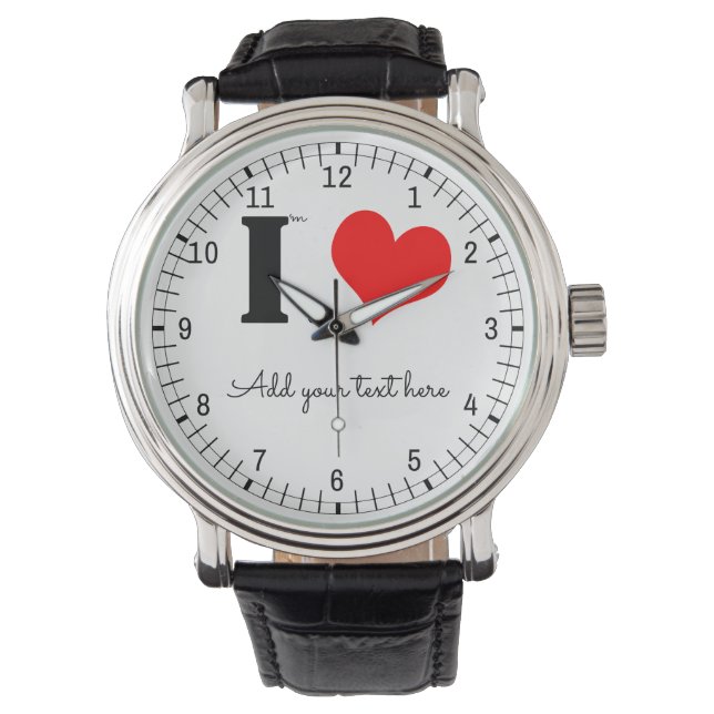 I Am In Love Watch (Front)