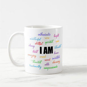 I Am Inspiration, Positive, Religious, Christian Coffee Mug