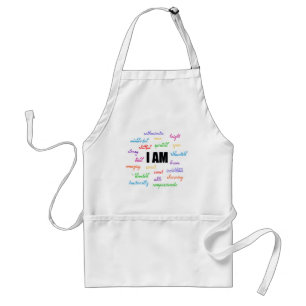 I Am Inspiration, Positive, Religious, Christian Standard Apron