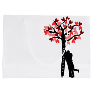 I am Into You valentine's day Large Gift Bag