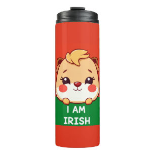 I am Irish cute animal Thermal Tumbler