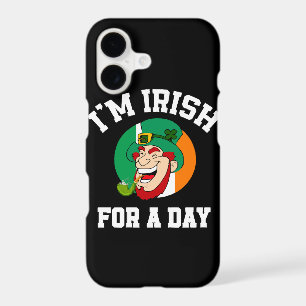 I am Irish for a day Saint Patricks day shamrock