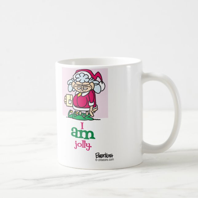 I AM jolly. Coffee Mug (Right)