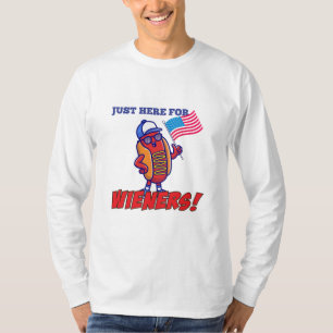 I am just here for the winers tshirt Independence