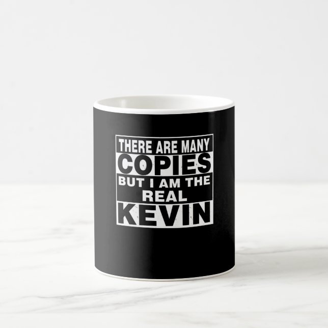 I Am Kevin Funny Personal Personalised Fun Coffee Mug (Center)