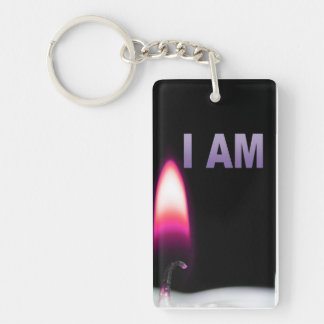 I AM Key Chain (double-sided)