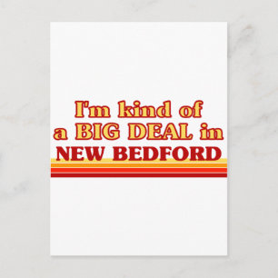 I am kind of a BIG DEAL in New Bedford Postcard
