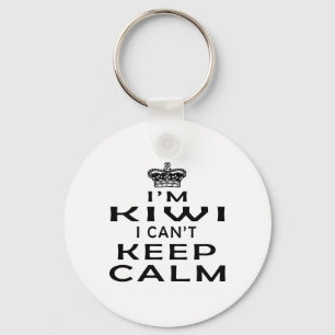 I am Kiwi I can't keep calm Key Ring
