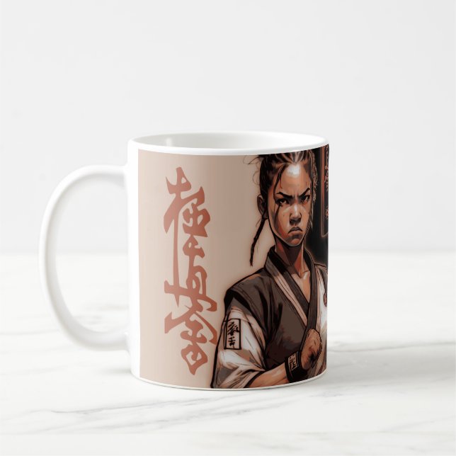 I am Kyokushin, Indestructible, Invincible Coffee Mug (Left)