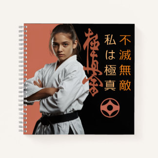 I am Kyokushin - Unbreakable, Unstoppable, Karate Notebook