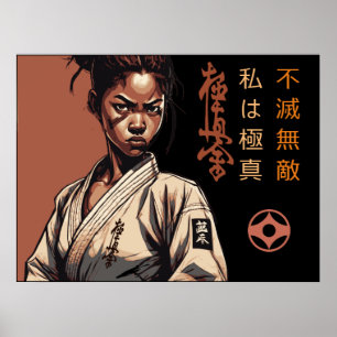 I am Kyokushin - Unbreakable, Unstoppable, Karate Poster
