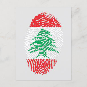 I Am Lebanese Postcard