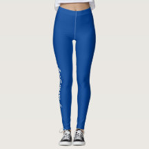 I am Light blue leggings