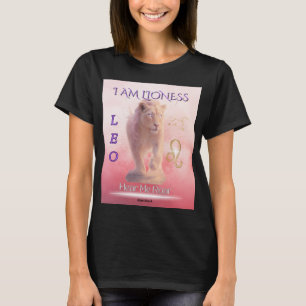 I AM LIONESS Leo Zodiac Women’s T‑Shirt T-Shirt