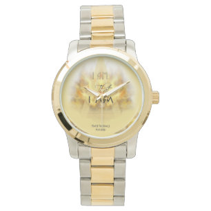 I AM Logo - Two Tone Watch