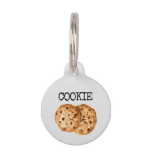 I am lost call cookie pet tag