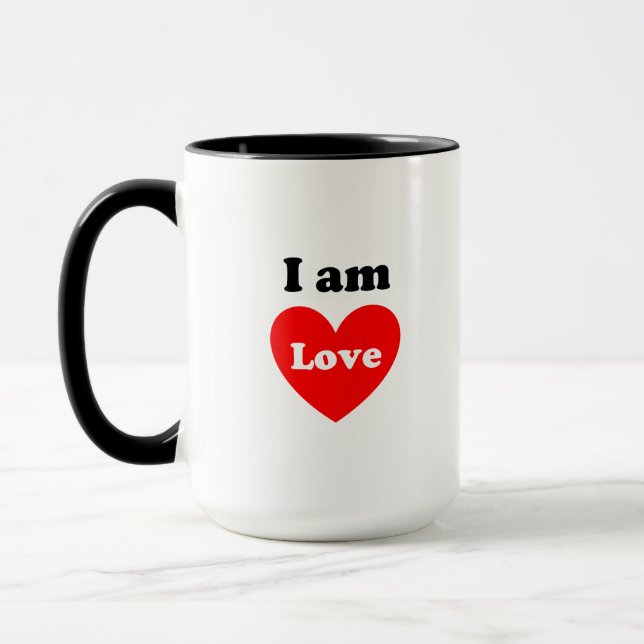 I am Love, I am Light Coffee Mug (Left)