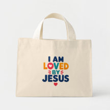 I AM LOVED BY JESUS TOTE
