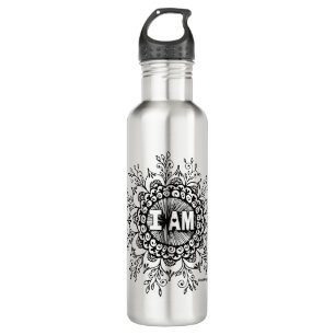 I AM Mandala Stainless Steel Water Bottle